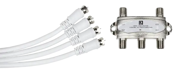 ASK40S 4 Yollu Anten Splitter Kiti