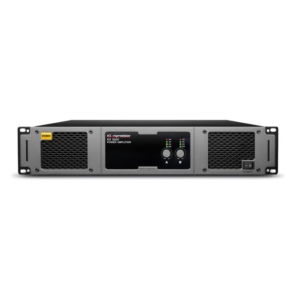 KX3000 2x500W-4Ω/2x350W-8Ω Power Amfi