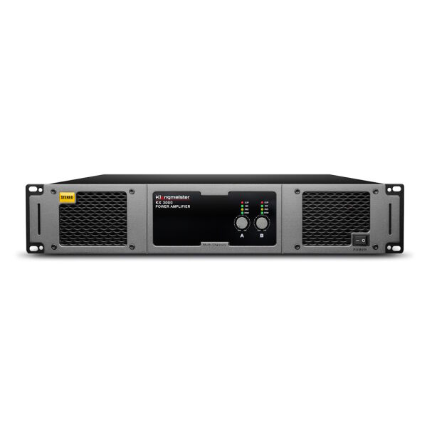 KX3000 2x500W-4Ω/2x350W-8Ω Power Amfi