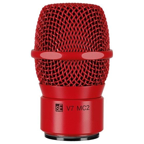 V7 MC2 Kablosuz Mikrofon Kapsülü (Sennheiser Uyumlu) – Kırmızı