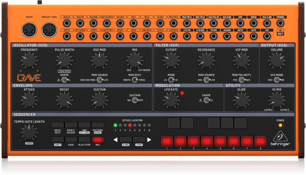 CRAVE Semi Moduler Synthesizer