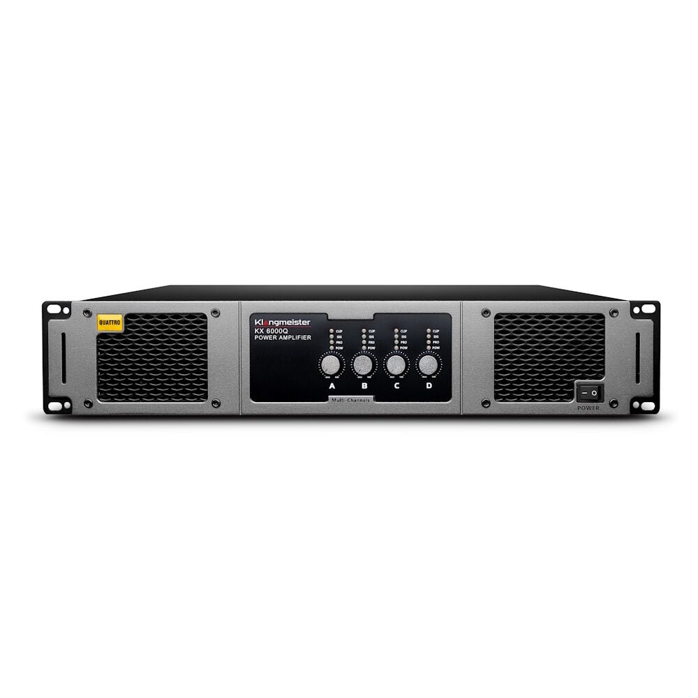 KX6000Q 4x600W-4Ω/4x400W-8Ω Power Amfi