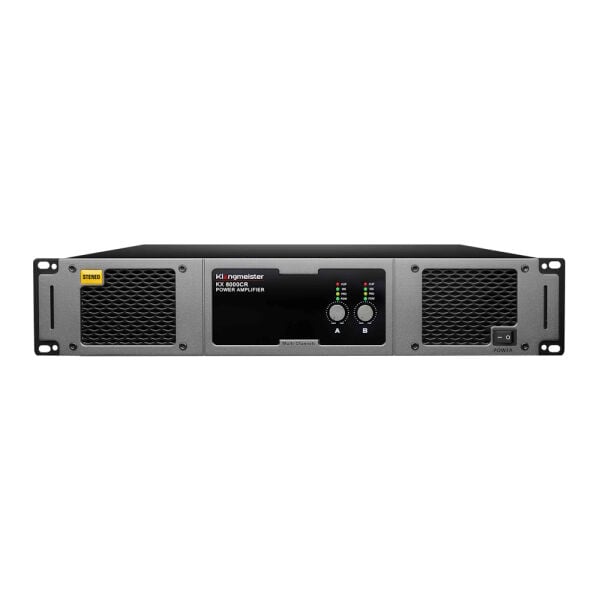 KX8000CR 2x1300W-4Ω/2x800W-8Ω Power Amfi