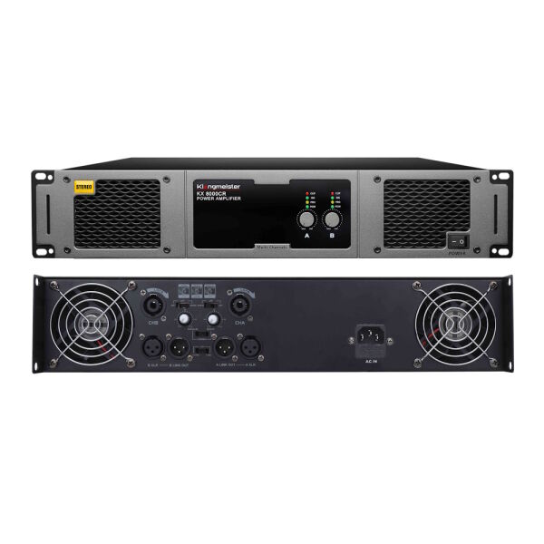 KX8000CR 2x1300W-4Ω/2x800W-8Ω Power Amfi