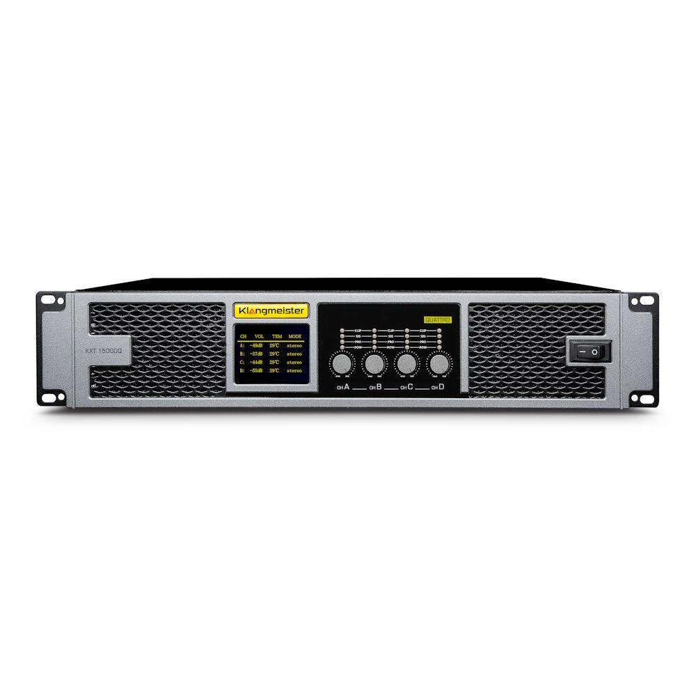 KXT15000Q 4x1500W-4Ω/4x1200W-8Ω Power Amfi