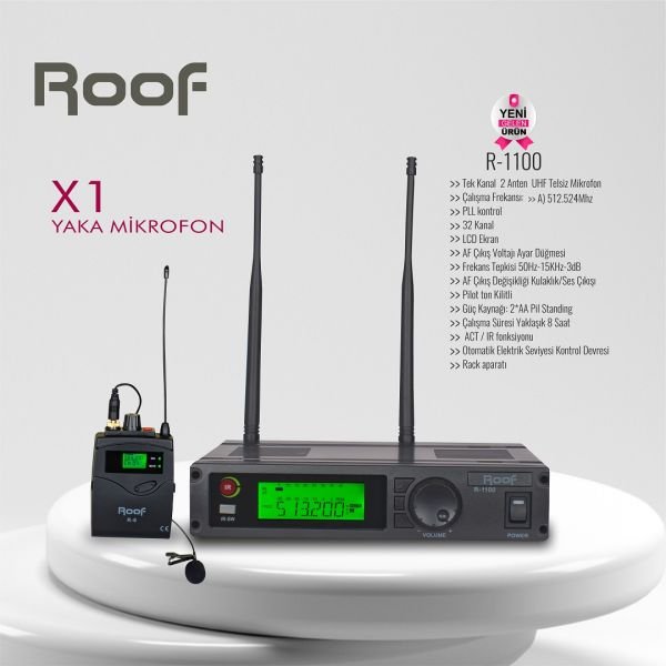 R 1100 YAKA Telsiz Mikrofon