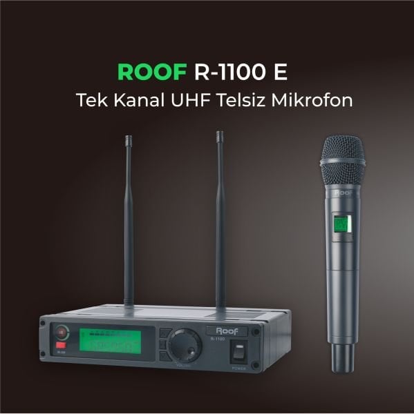R 1100 EL Telsiz Mikrofon