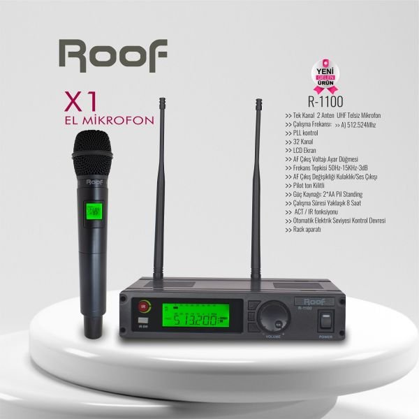 R 1100 EL Telsiz Mikrofon