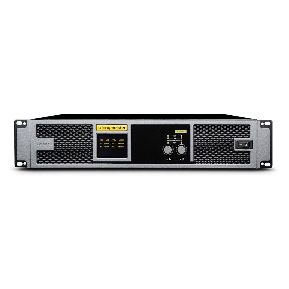 KXT6000 2x1300W-4Ω/2x800W-8Ω Power Amfi