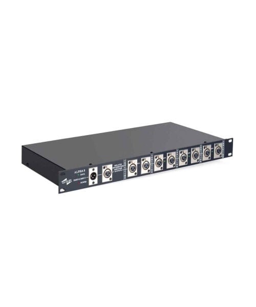 ALPHA 8 5-PIN 8 Kanal 19 inç DMX Splitter (5-Pin Çıkış)
