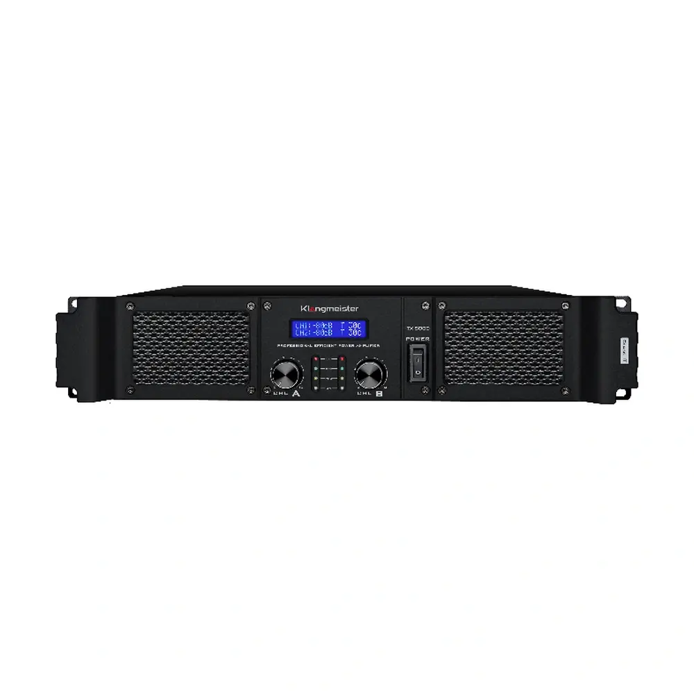 TX-5000 2x2000W-4Ω/2x1250W-8Ω Power Amfi