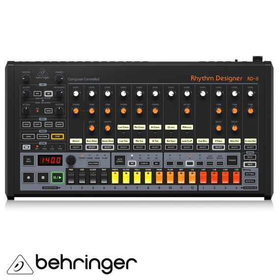 RHYTHM DESIGNER RD8 Anolog Davul Makinesi