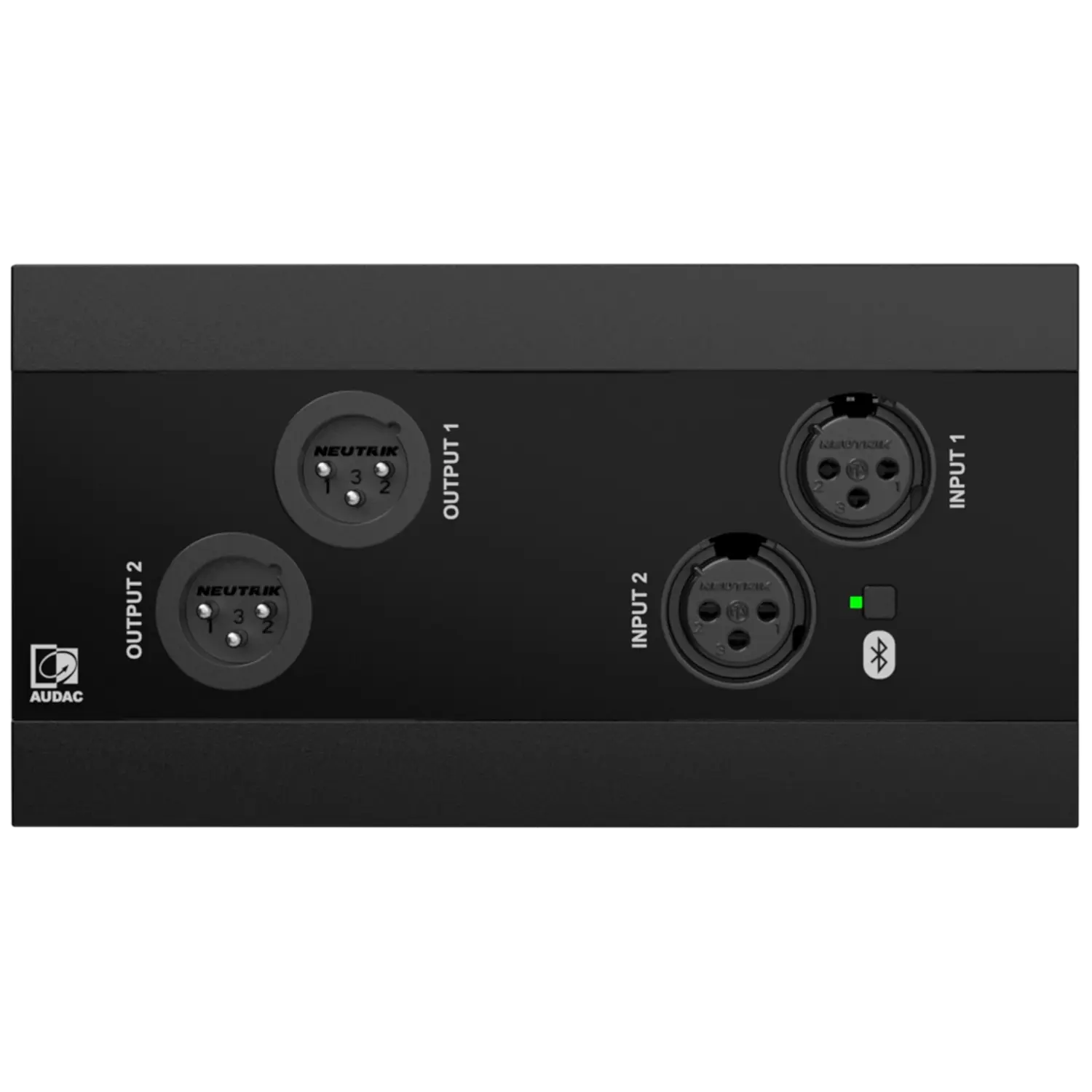 NWP222 Ağ Giriş/Çıkış Paneli 2x XLR + Bluetooth 4x2 Kanal