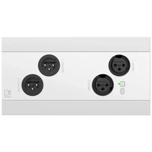 NWP222 Ağ Giriş/Çıkış Paneli 2x XLR + Bluetooth 4x2 Kanal