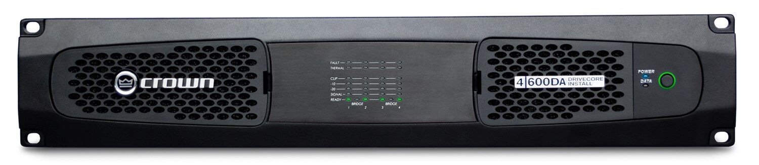 DCi 4-600DA 4x600 Watt Dante Power Amfi