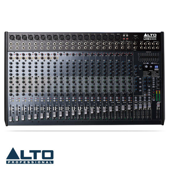 LIVE2404 24 Kanal Anolog Mixer