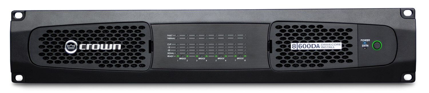 DCi 8-600DA 8x600 Watt Dante Power Amfi