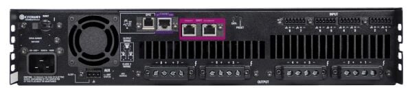 DCi 8-600DA 8x600 Watt Dante Power Amfi