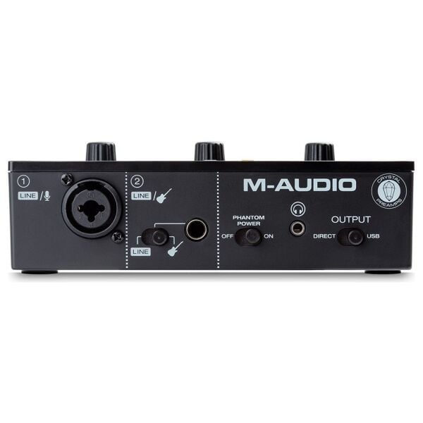 M-Track Solo 2 Kanal USB Ses Kartı (Crystal Preamp, 48V)