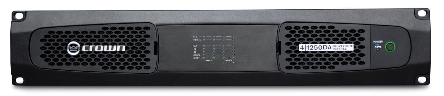 DCi 4-1250DA 4x1250 Watt Dante Power Amfi