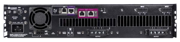 DCi 4-1250DA 4x1250 Watt Dante Power Amfi