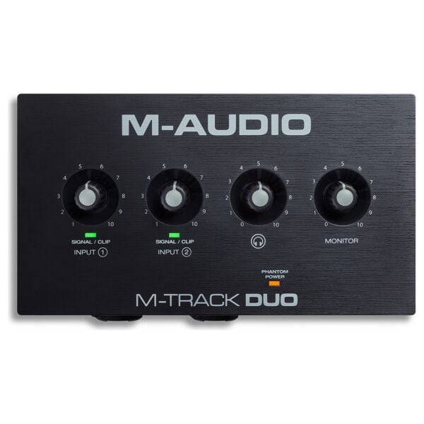 M-Track Duo 2 Kanal USB Ses Kartı (2 Combo Giriş, Crystal Preamp)