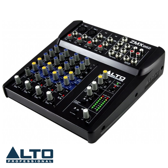 ZMX862 8 Kanal Anolog Mixer