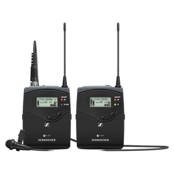 EW 112P G4-B Kamera Tipi Telsiz Yaka Mikrofonu Seti