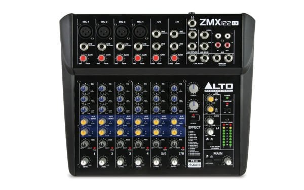 ZMX122FX 12 Kanal Anolog Mixer
