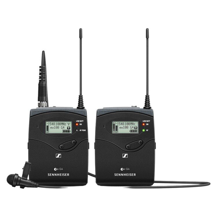 EW 122P G4-A Kamera Tipi Telsiz Yaka Mikrofonu Seti