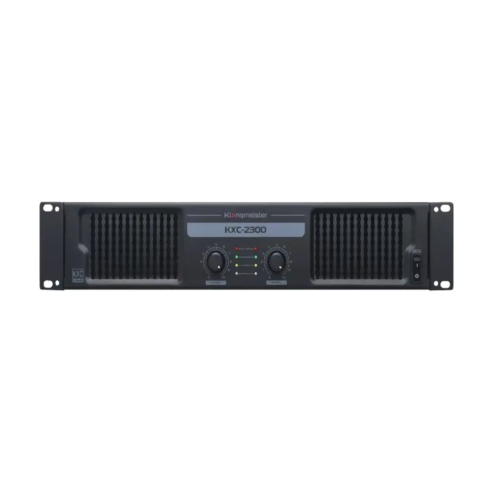 KXC-2300 2x300W-4Ω Stereo / 2X300W-100V Power Amfi
