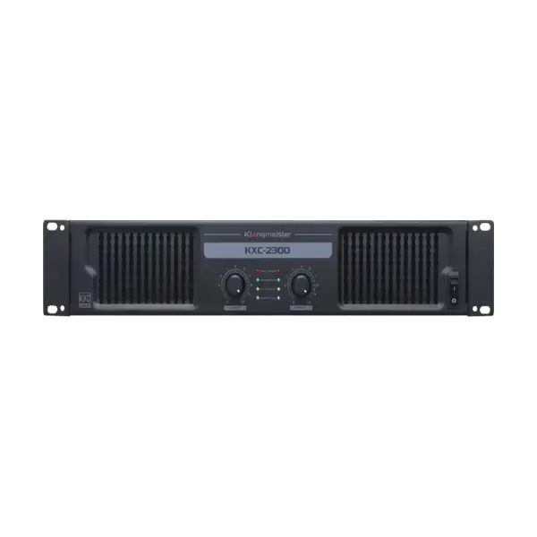 KXC-2300 2x300W-4Ω Stereo / 2X300W-100V Power Amfi