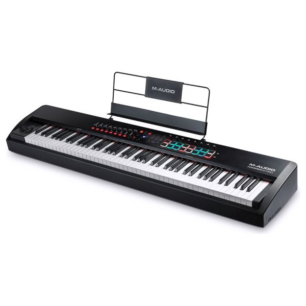 Hammer 88 Pro 88 Tuş Çekiçli Aksiyon USB MIDI Klavye (Smart Controls, Auto-Mapping)