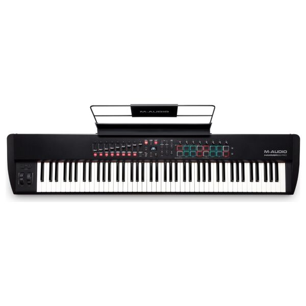 Hammer 88 Pro 88 Tuş Çekiçli Aksiyon USB MIDI Klavye (Smart Controls, Auto-Mapping)