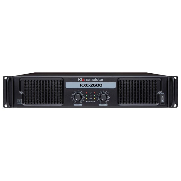 KXC-2600 2x600W-4Ω Stereo / 2X600W-100V Power Amfi