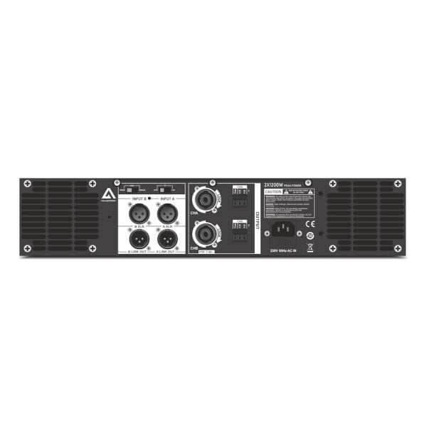KXC-2600 2x600W-4Ω Stereo / 2X600W-100V Power Amfi