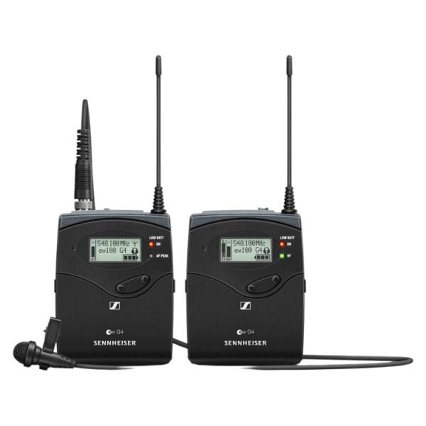 EW 122P G4-GB Kamera Tipi Telsiz Yaka Mikrofonu Seti