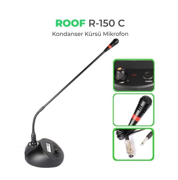 R 150 C Kürsü Mikrofonu