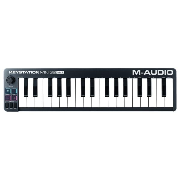 Keystation Mini 32 MK3 32 Mini Tuş Taşınabilir USB MIDI Klavye