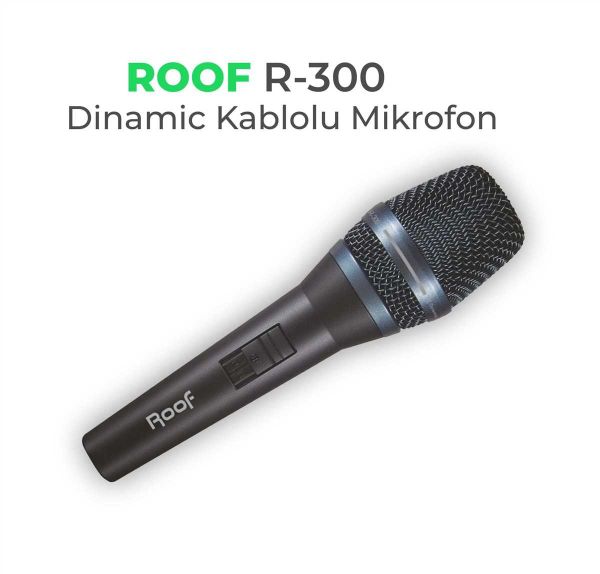 R 300 Kablolu Dinamik Mikrofon