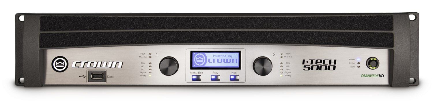 I-Tech 5000HD 2x2500 Watt Touring Power Amfi