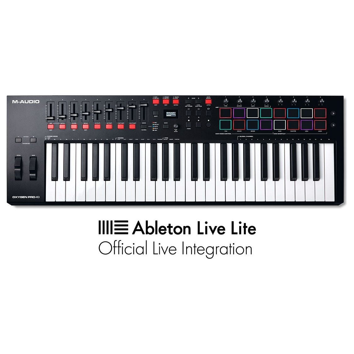 Oxygen Pro 49 49 Tuş USB MIDI Performans Klavyesi