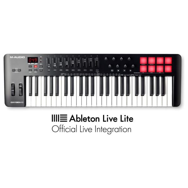 Oxygen 49 MKV 49 Tuş USB MIDI Klavye (Smart Controls, Auto-Mapping)
