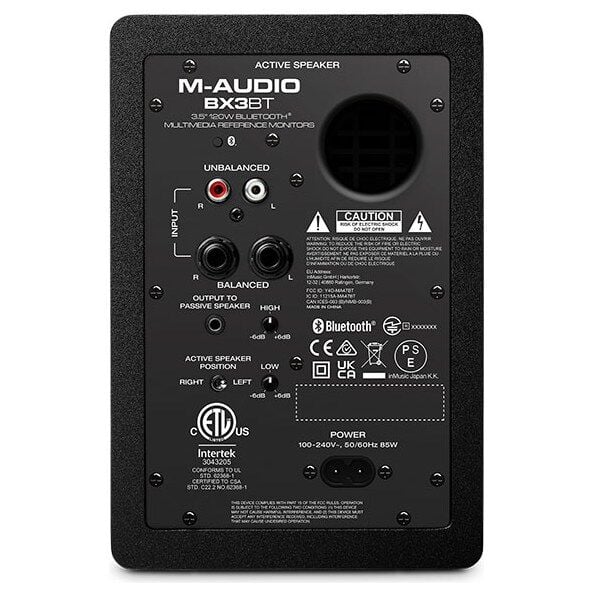 BX3 BT 3.5'' 120 W Bluetooth Aktif Referans Monitörü (Çift)