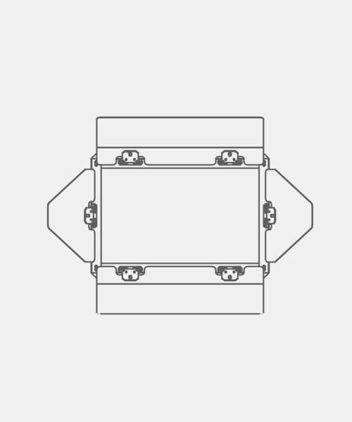 X40206 SS836 Soft Light İçin Barndoor