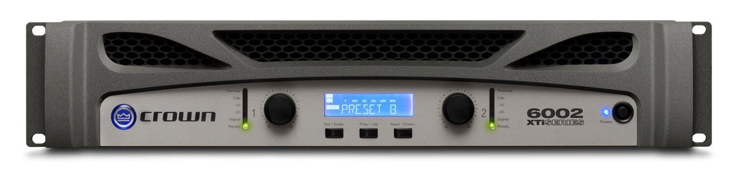 XTi 6002 2x2100 Watt DSP Power Amfi