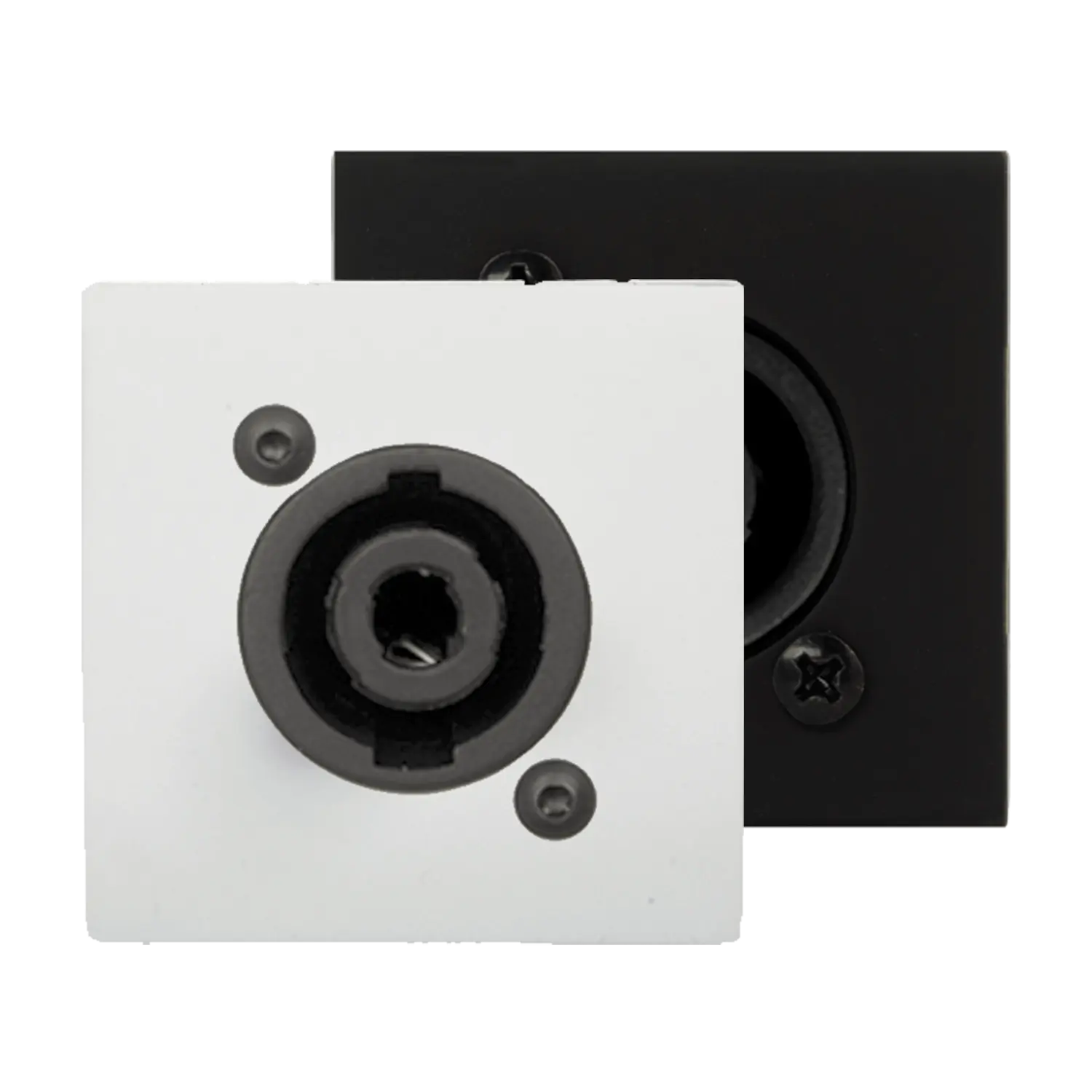 CP45SPES D-Size Hoparlör Lehimsiz Bağlantı Plakası 45x45 mm