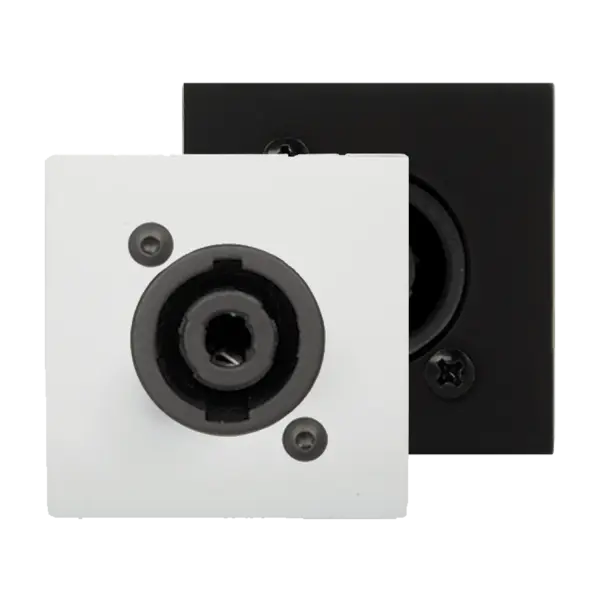CP45SPES D-Size Hoparlör Lehimsiz Bağlantı Plakası 45x45 mm