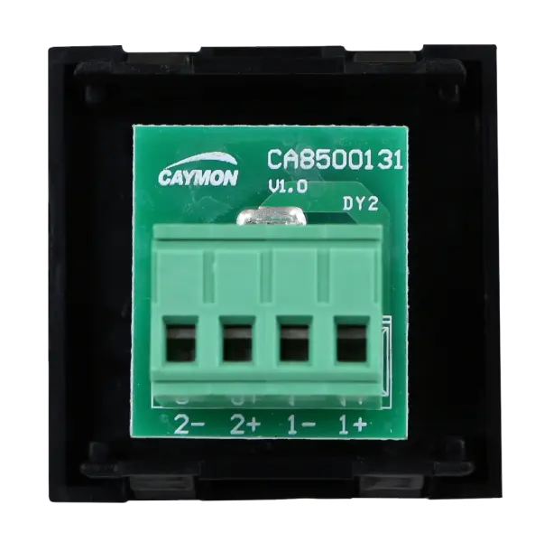 CP45SPES D-Size Hoparlör Lehimsiz Bağlantı Plakası 45x45 mm