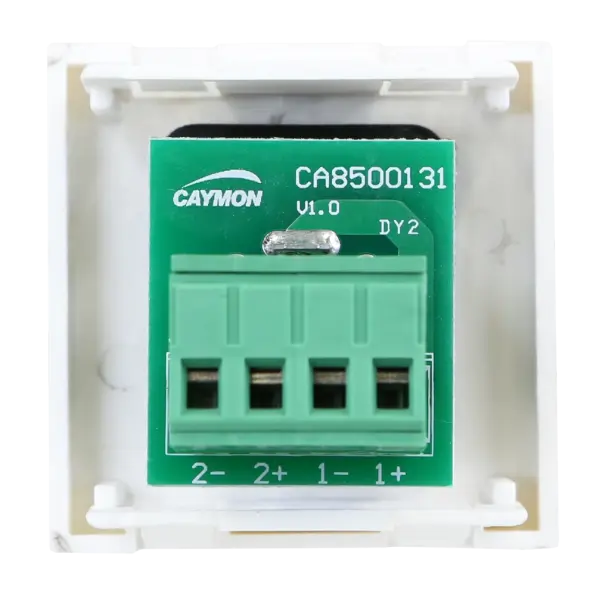 CP45SPES D-Size Hoparlör Lehimsiz Bağlantı Plakası 45x45 mm